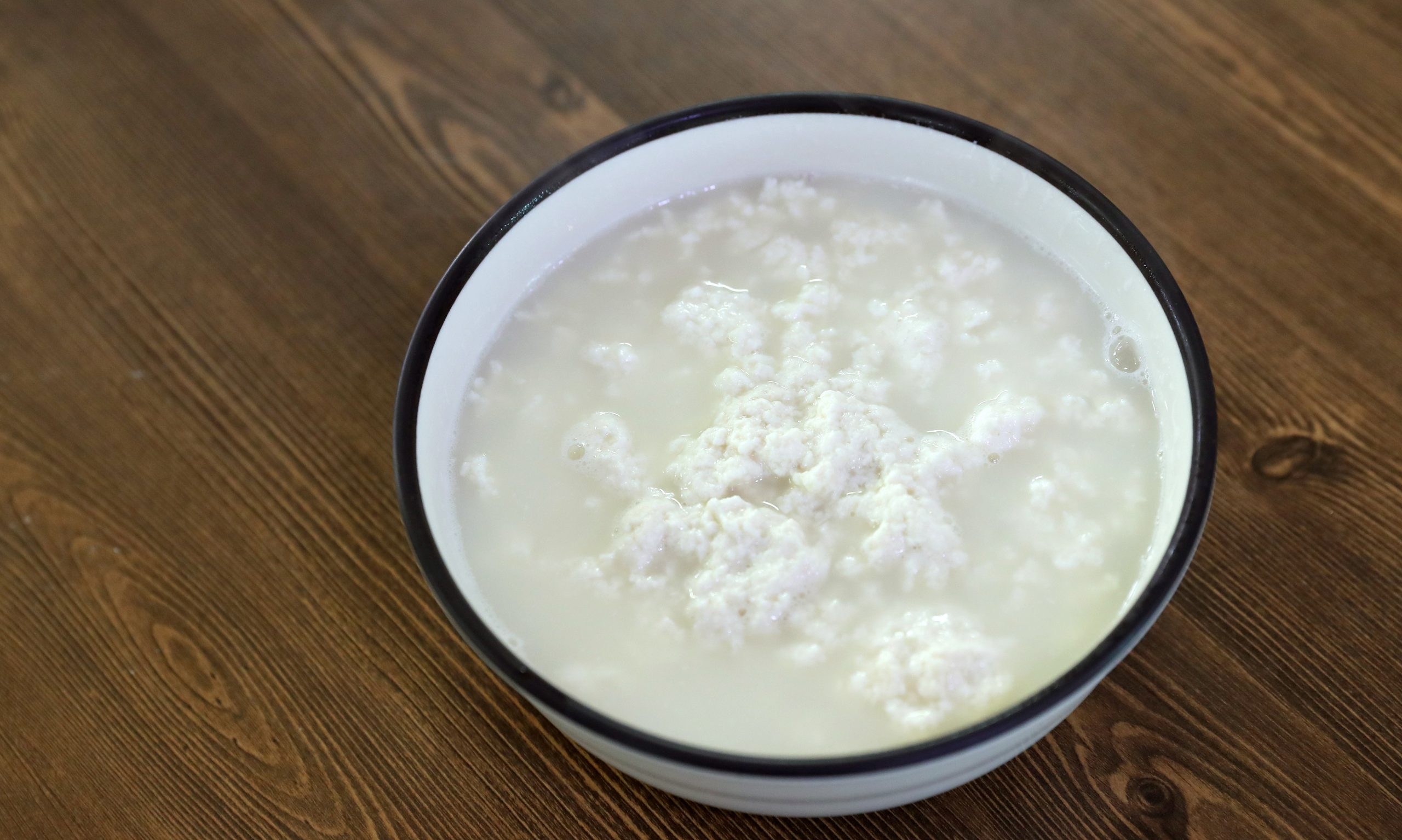 A steaming plate of Chodang soft tofu